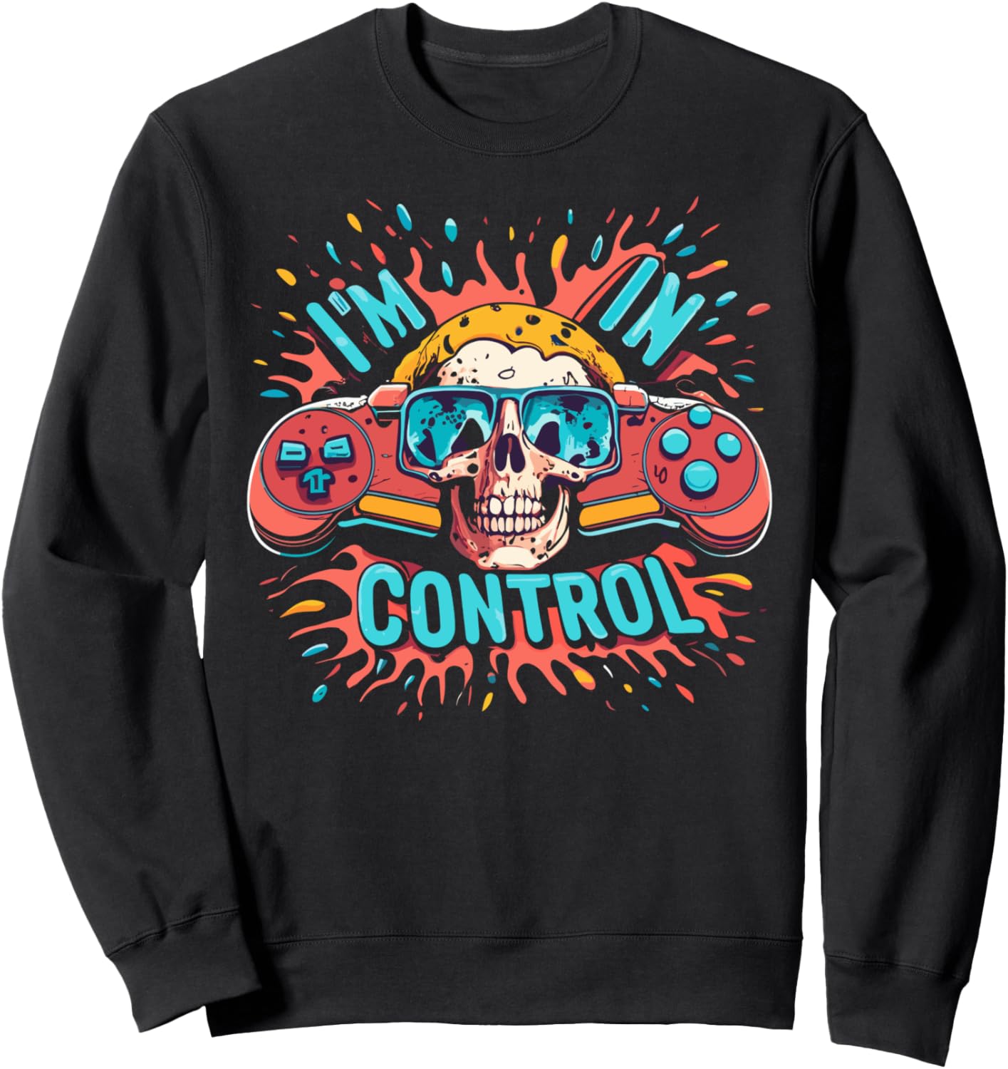 Толстовка All The Things Painted Skull для управления видеоигровым контроллером Video Game Controller Control All The Things, черный
Толстовка All The Things Painted Skull для управления видеоигровым контроллером Video Game Controller Control All The Things, черный
