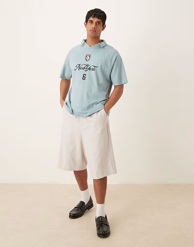 ASOS DESIGN свободные шорты-бермуды в цвете шалфея
ASOS DESIGN свободные шорты-бермуды в цвете шалфея