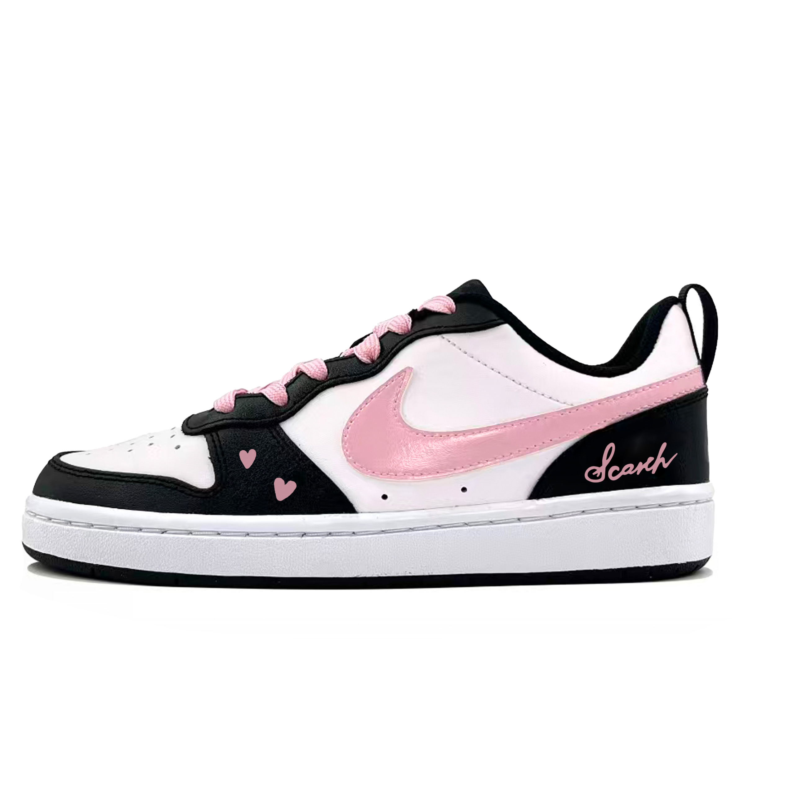 Nike Кроссовки для скейтбординга Court Borough Heartbeat Dimension Low top детские белый черный розовый
Nike Кроссовки для скейтбординга Court Borough Heartbeat Dimension Low top детские белый черный розовый