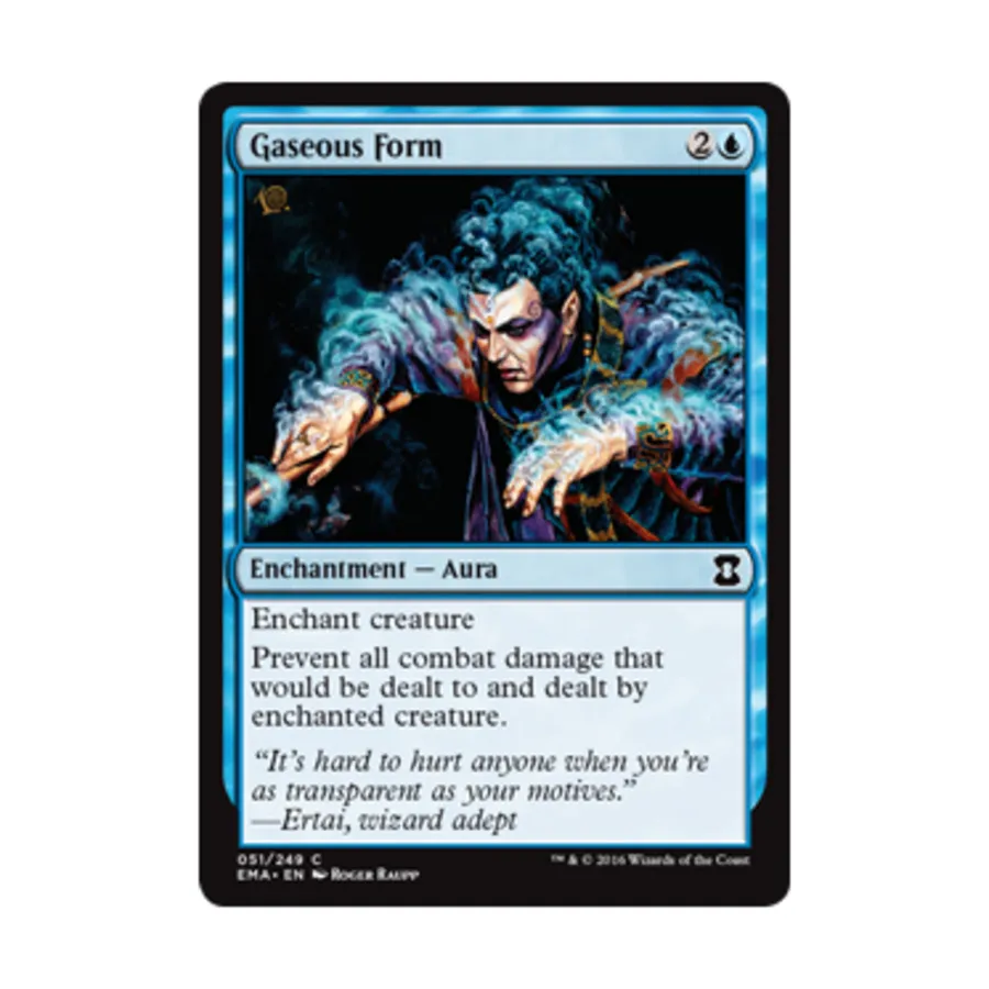 CCG Газообразная форма (С), MTG - Eternal Masters
CCG Газообразная форма (С), MTG - Eternal Masters