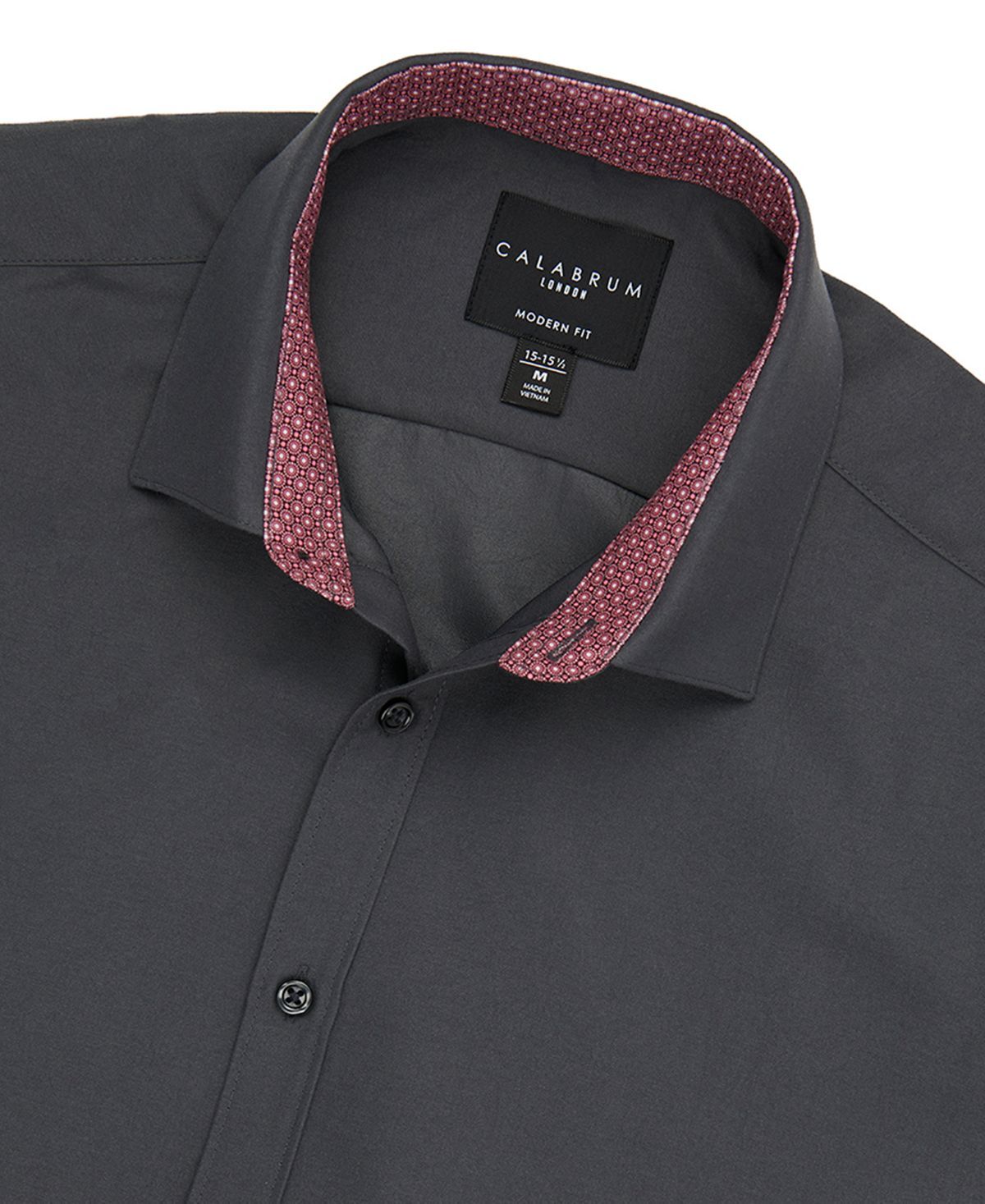 Мужская классическая рубашка обычного кроя, однотонная, без морщин Calabrum
Мужская классическая рубашка обычного кроя, однотонная, без морщин Calabrum