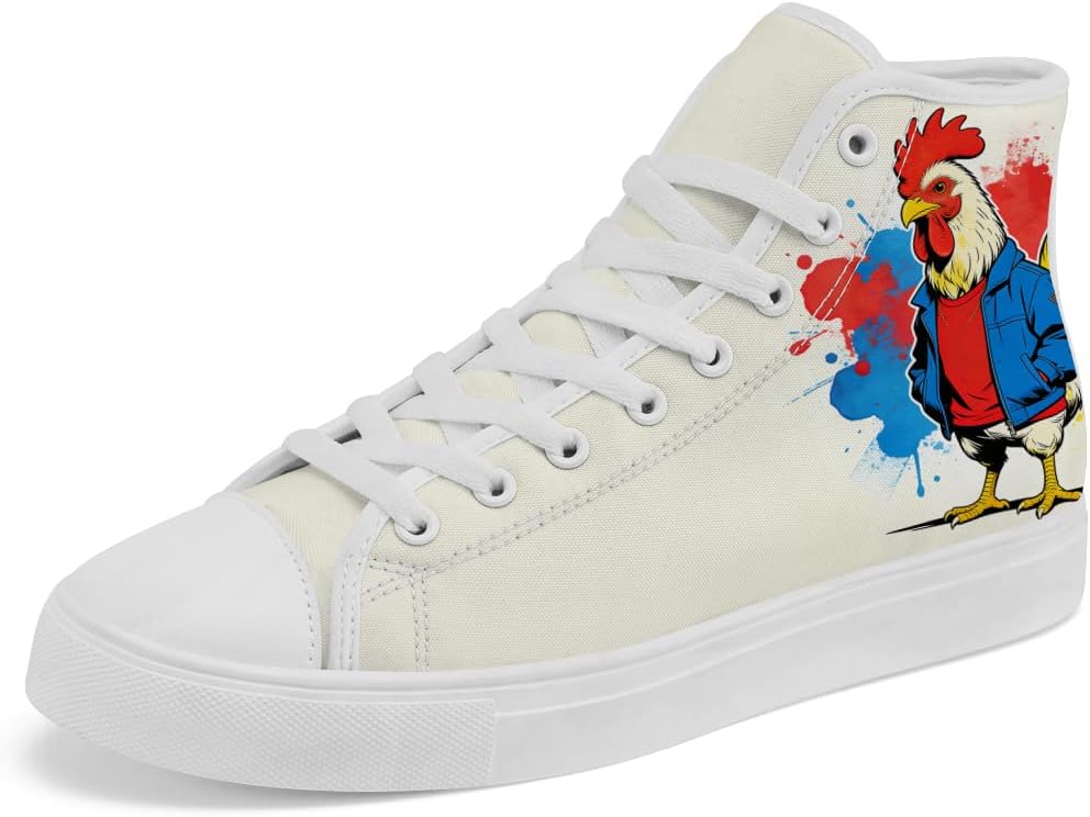 Кеды Rooster высокие на шнуровке для женщин и мужчин, повседневные высокие кеды Chebing, мультиколор
Кеды Rooster высокие на шнуровке для женщин и мужчин, повседневные высокие кеды Chebing, мультиколор