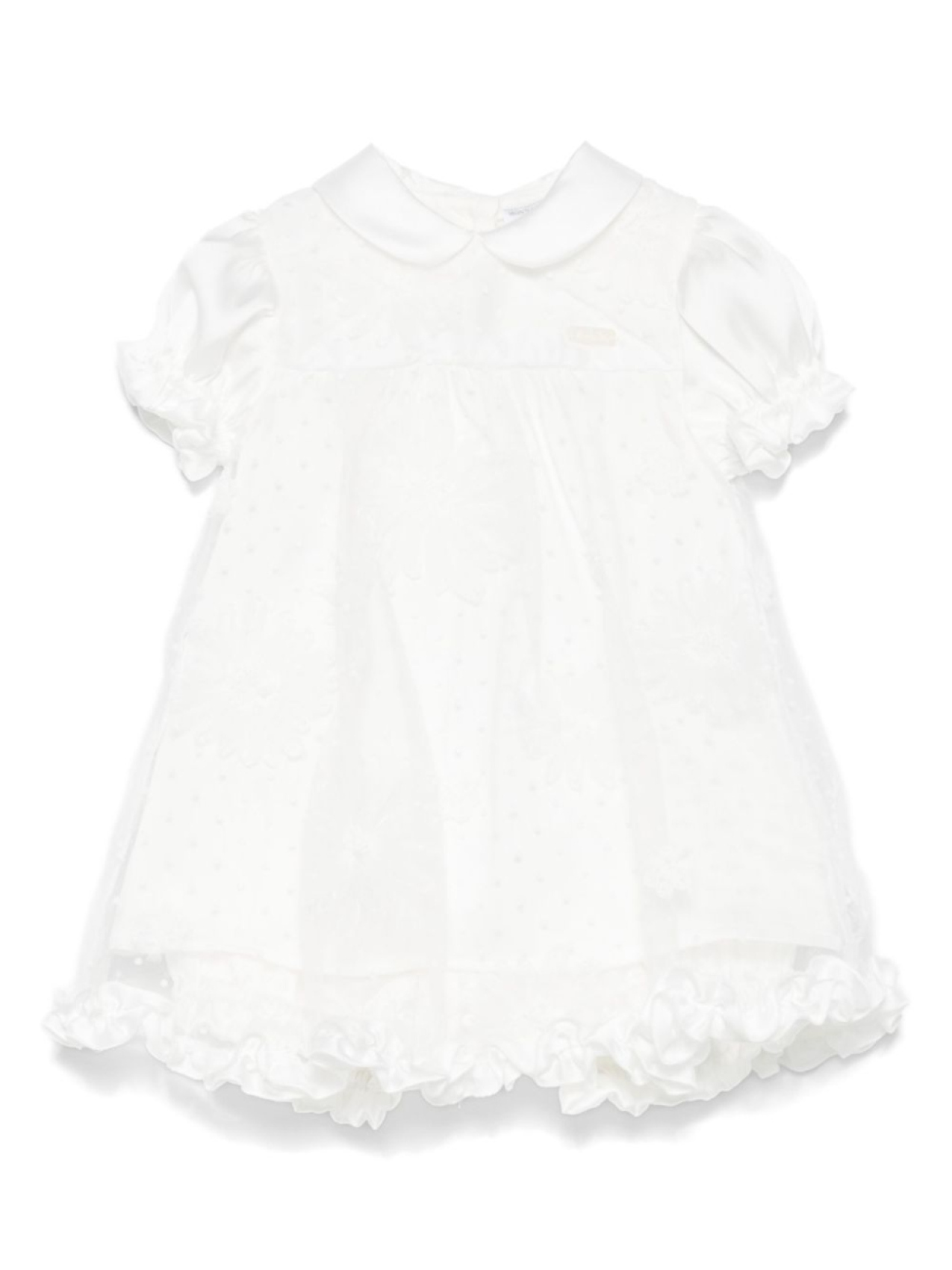 Monnalisa комплект из топа и шортов из тюля пуэн-деспри, белый
Monnalisa комплект из топа и шортов из тюля пуэн-деспри, белый