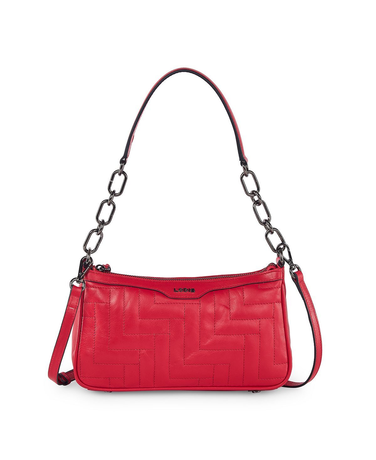 Женская фирменная сумка через плечо с застежкой-молнией и стеганым верхом LODIS
Женская фирменная сумка через плечо с застежкой-молнией и стеганым верхом LODIS