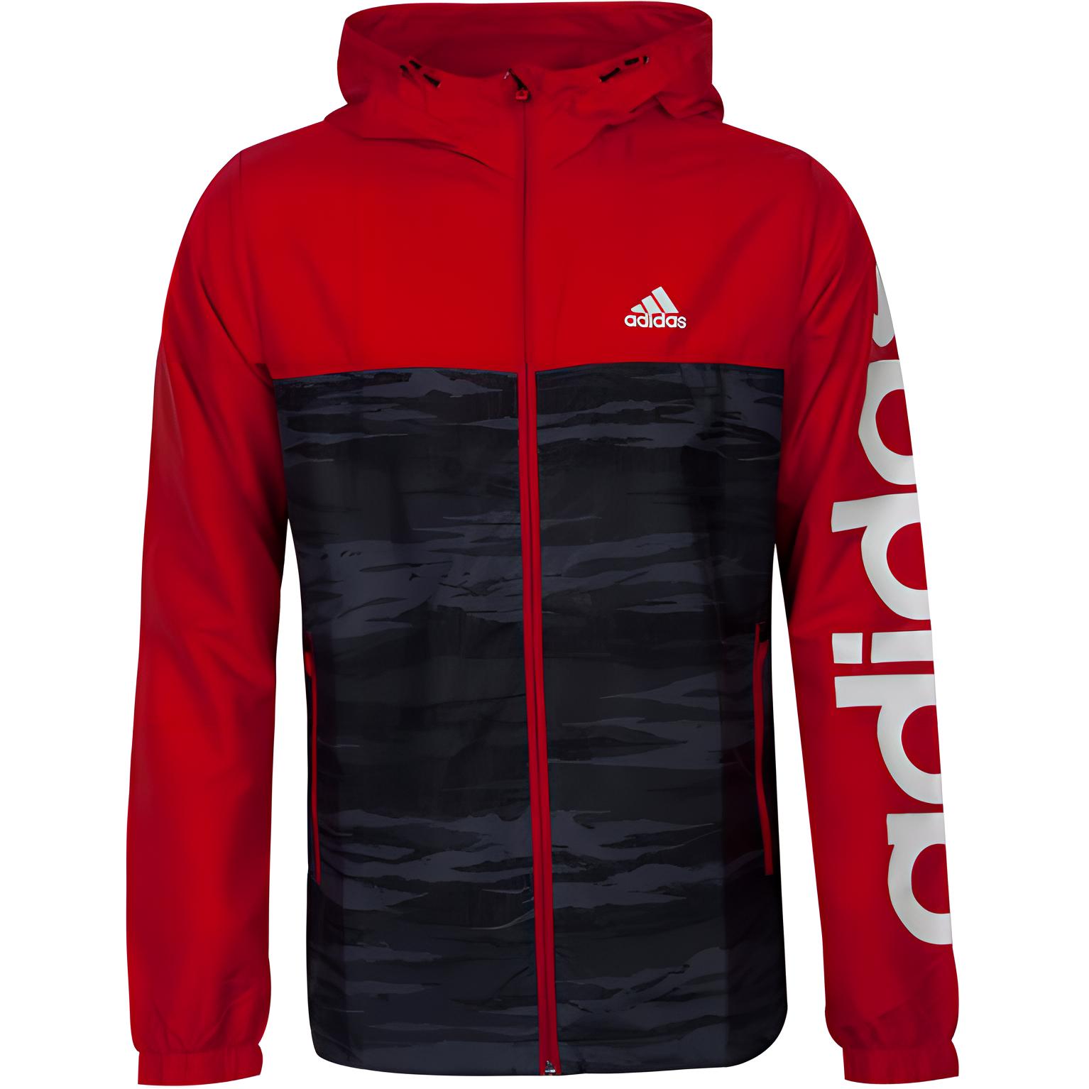 Adidas Красная мужская куртка, Red 
Adidas Красная мужская куртка, Red