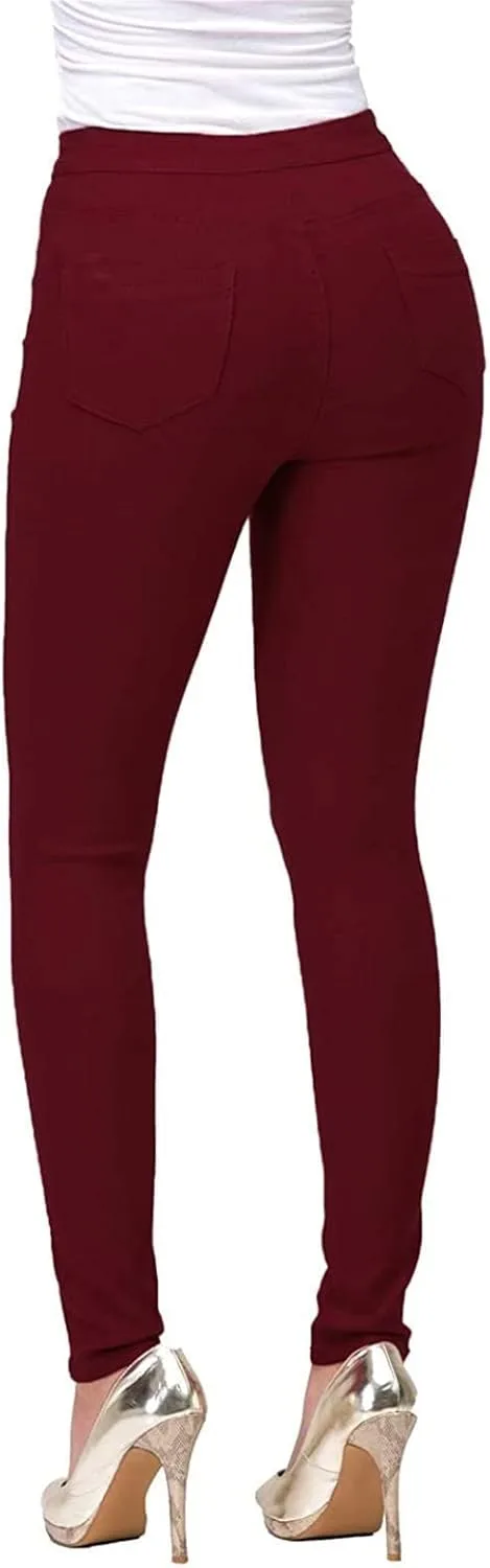 Стрейч-джеггинсы с карманами и эффектом подтяжки CAOQAO
Стрейч-джеггинсы с карманами и эффектом подтяжки CAOQAO