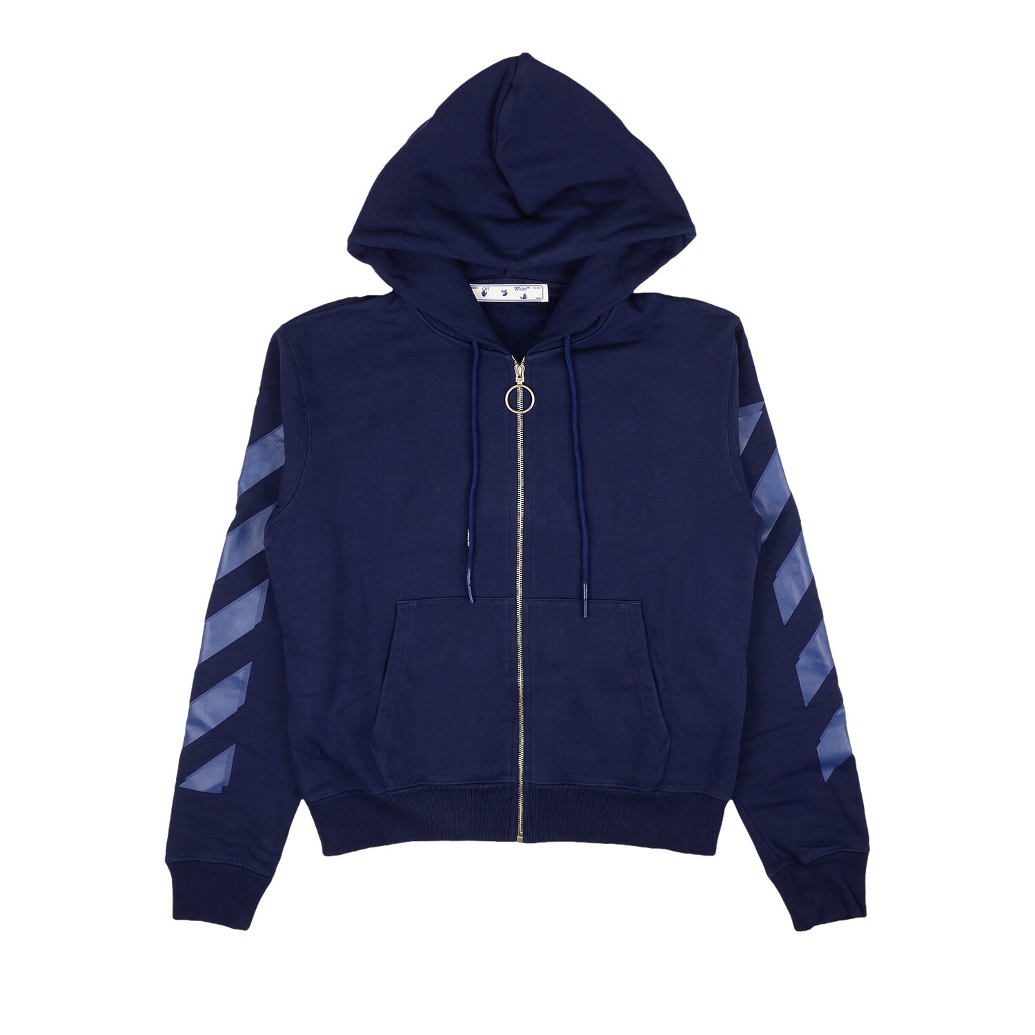 Off-White Толстовка с капюшоном на молнии Rubber Arrow, цвет Синий
Off-White Толстовка с капюшоном на молнии Rubber Arrow, цвет Синий