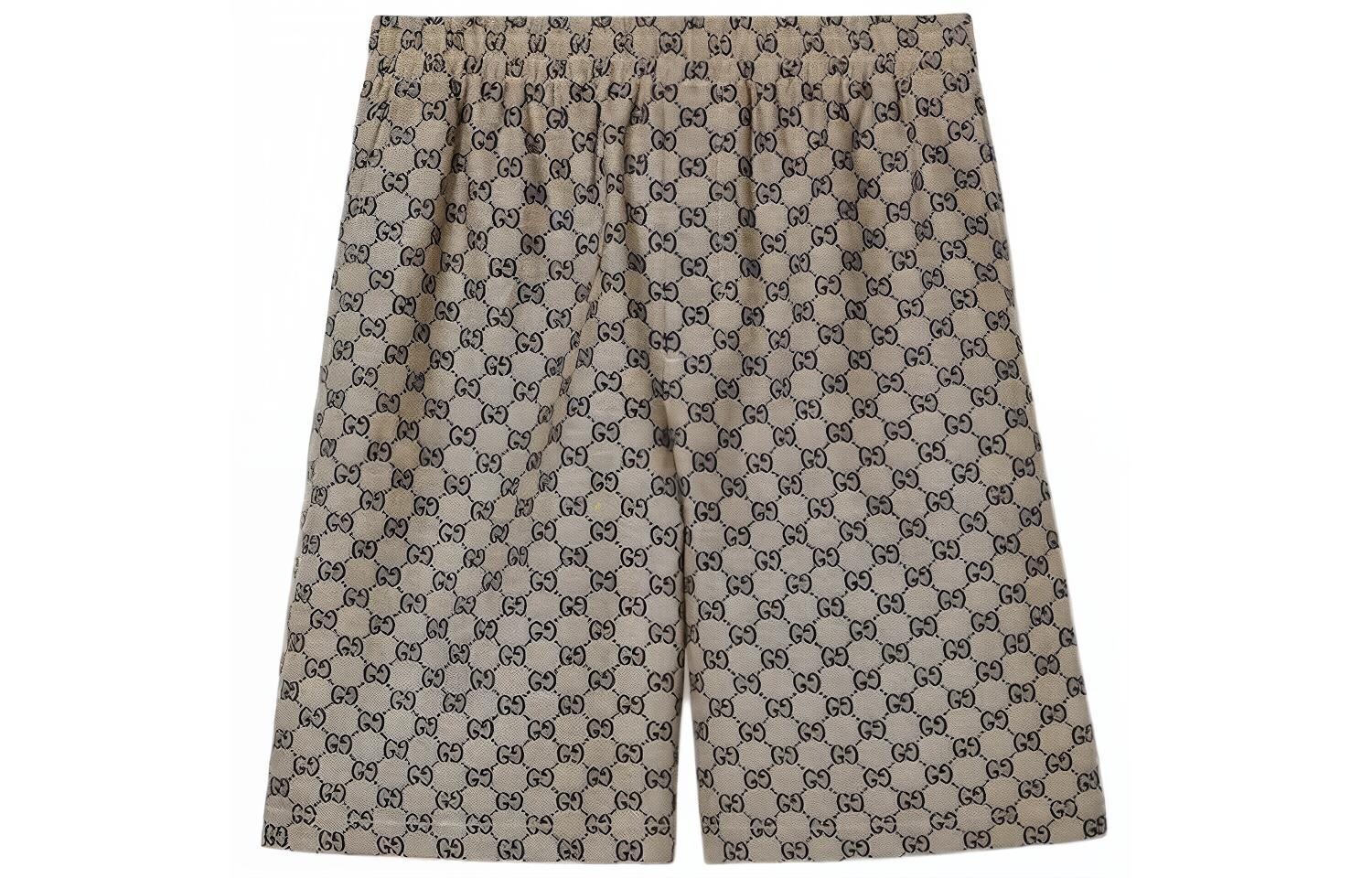 Повседневные шорты мужские бежевые Gucci, цвет Apricot 
Повседневные шорты мужские бежевые Gucci, цвет Apricot