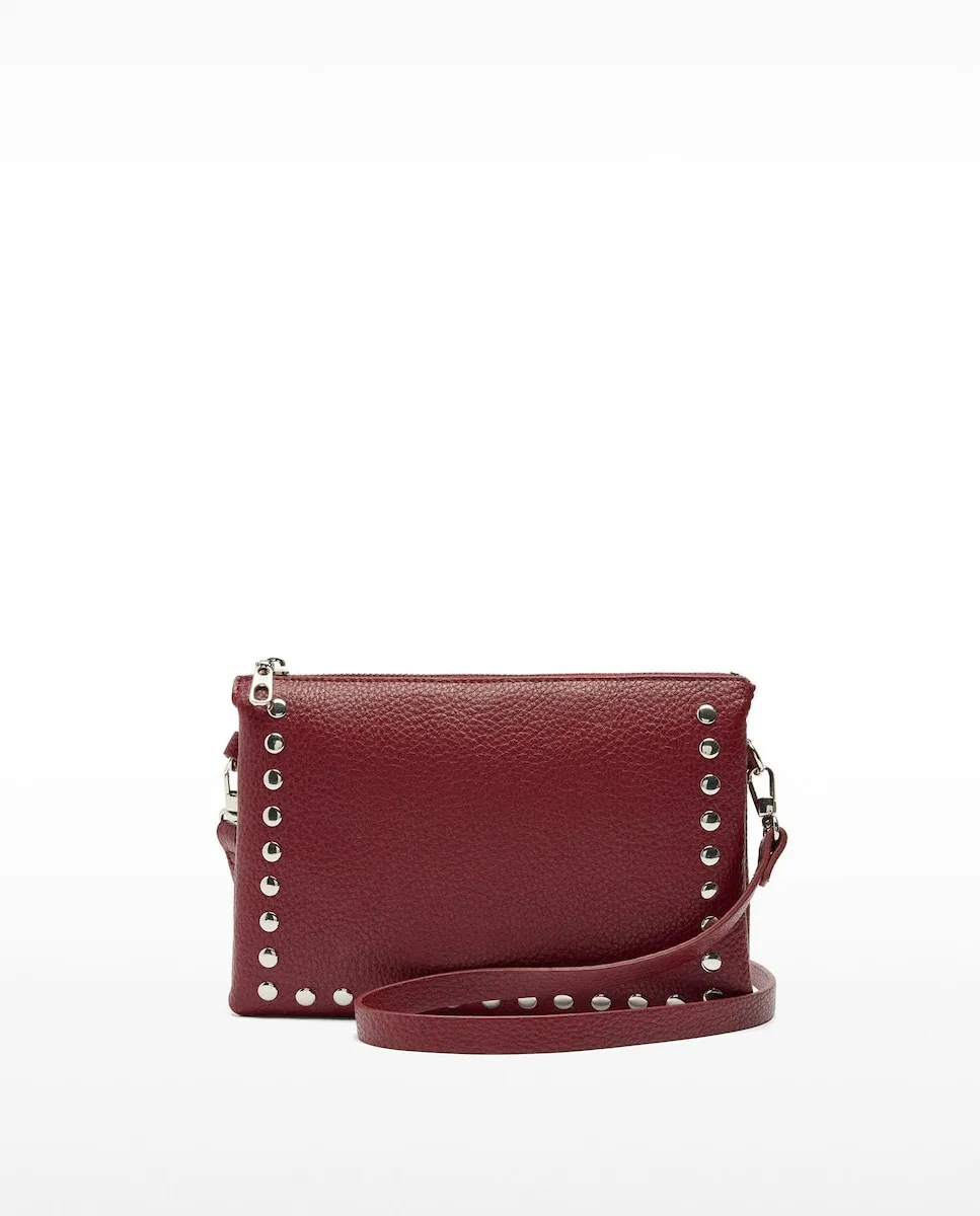 Женская двойная сумка-бандо с несколькими отделениями и декоративными заклепками на молнии Parfois, бордовый
Женская двойная сумка-бандо с несколькими отделениями и декоративными заклепками на молнии Parfois, бордовый