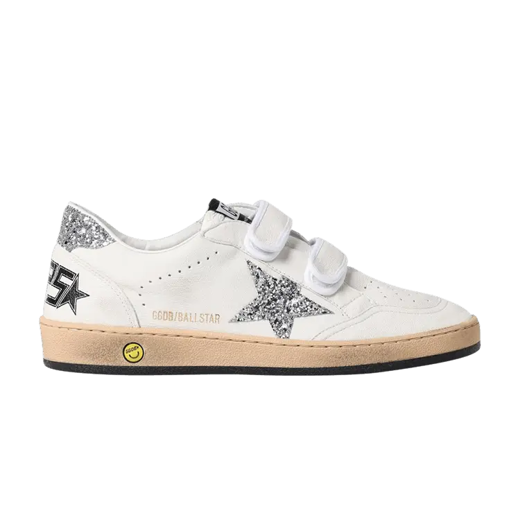 Кроссовки Golden Goose Ball Star Strap Kids White Silver, белый
Кроссовки Golden Goose Ball Star Strap Kids White Silver, белый