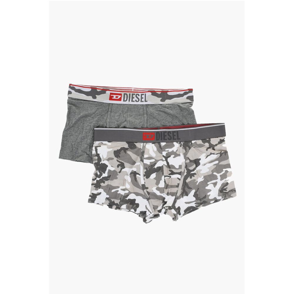 Комплект из 2 трусов-боксеров из эластичного хлопка с камуфляжным узором Diesel, Gray
Комплект из 2 трусов-боксеров из эластичного хлопка с камуфляжным узором Diesel, Gray