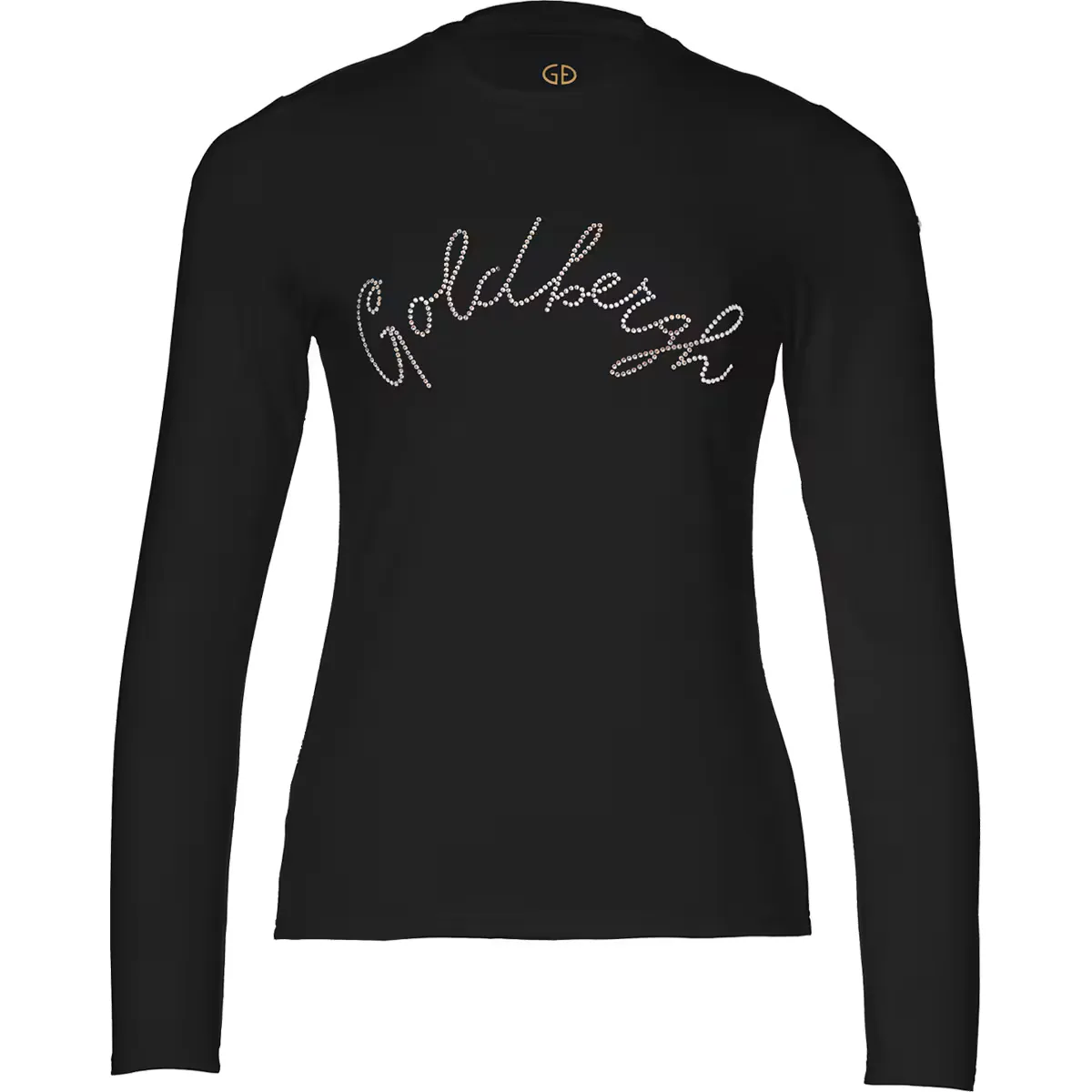 Женская классическая футболка с длинным рукавом Goldbergh, чёрный
Женская классическая футболка с длинным рукавом Goldbergh, чёрный