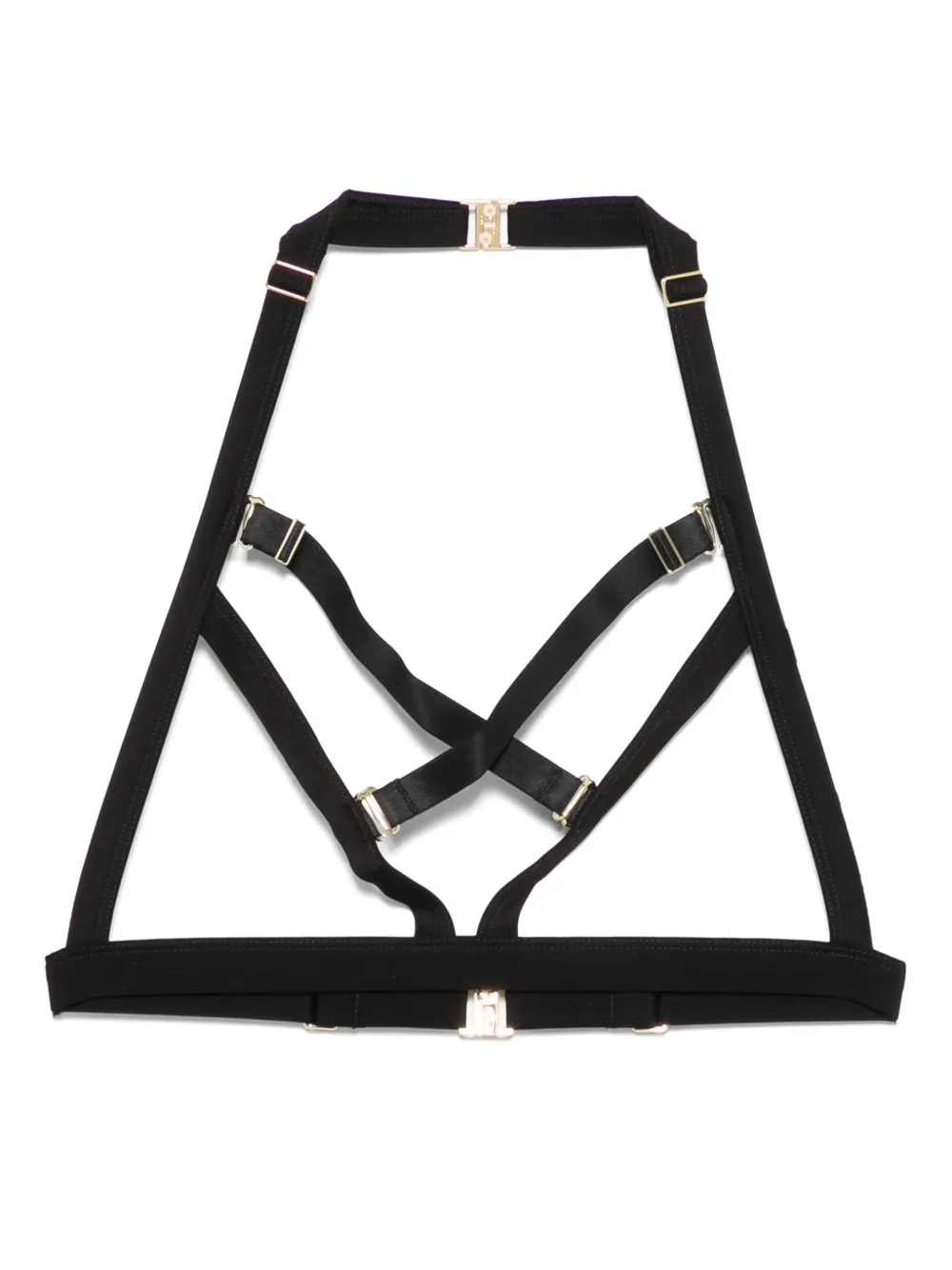 Fatale открытый треугольный бикини-топ Maison Close, черный
Fatale открытый треугольный бикини-топ Maison Close, черный