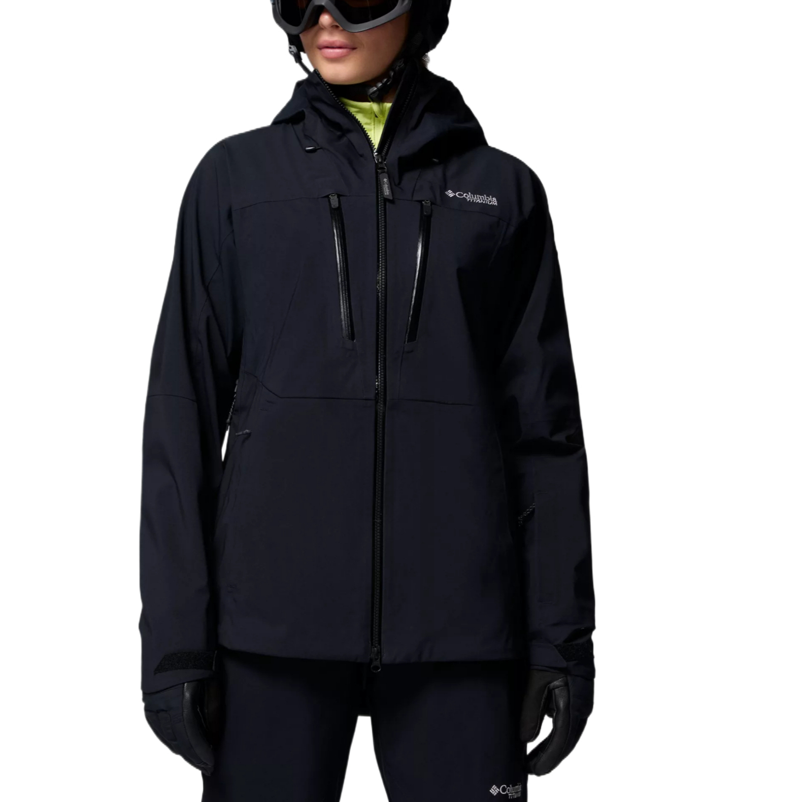 Платиновая пиковая лыжная куртка women's Columbia, черный
Платиновая пиковая лыжная куртка women's Columbia, черный