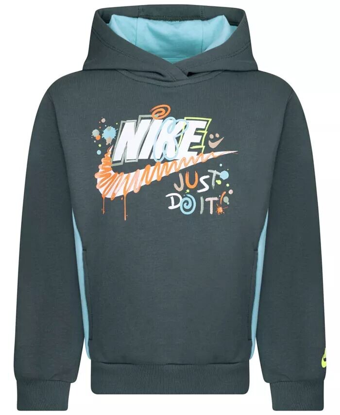 Спортивная одежда Толстовка с капюшоном из французской махровой ткани Little Boys Express Yourself Nike, черный
Спортивная одежда Толстовка с капюшоном из французской махровой ткани Little Boys Express Yourself Nike, черный