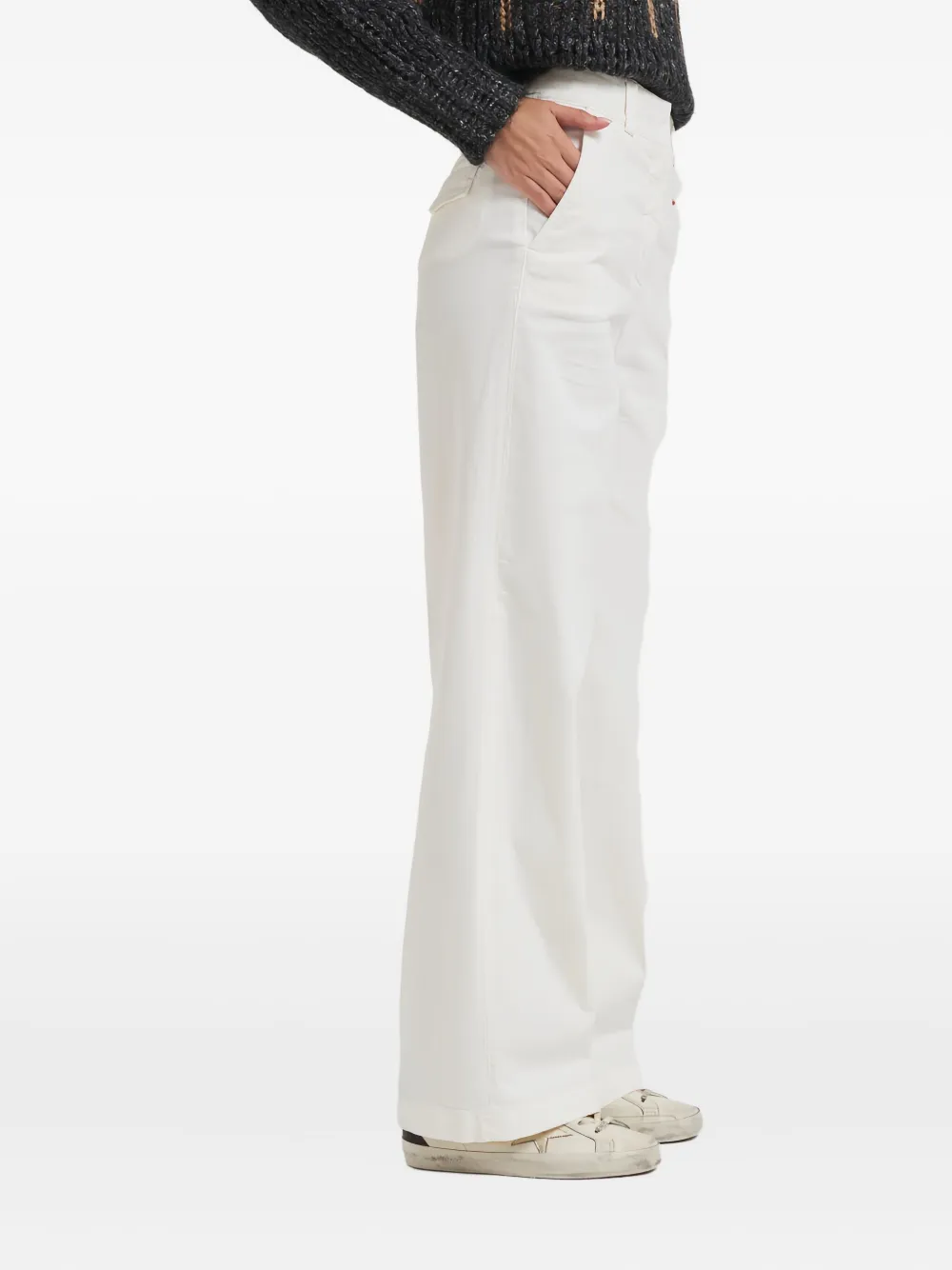 Плиссированные брюки Peserico, белый
Плиссированные брюки Peserico, белый