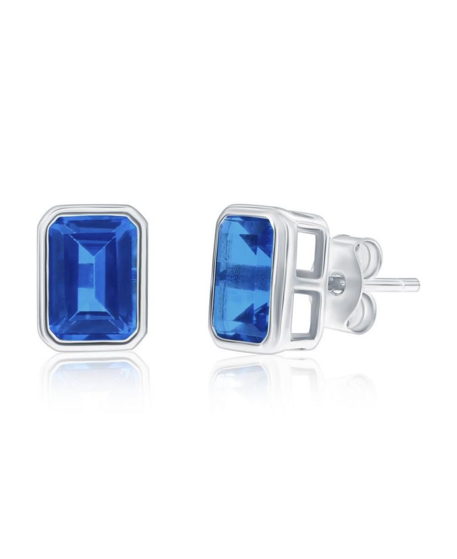 Серьги-гвоздики из стерлингового серебра, прямоугольные, с фианитами, с камнем-талисманом по знаку зодиака Simona, Blue topaz
Серьги-гвоздики из стерлингового серебра, прямоугольные, с фианитами, с камнем-талисманом по знаку зодиака Simona, Blue topaz