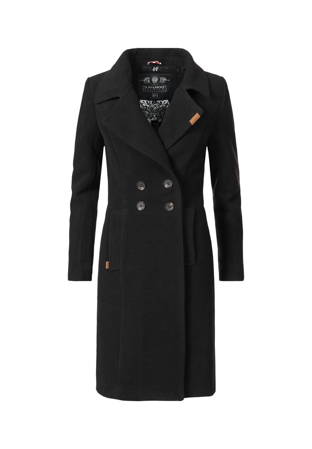 Шерстяное зимнее пальто NAVAHOO, черный
Шерстяное зимнее пальто NAVAHOO, черный