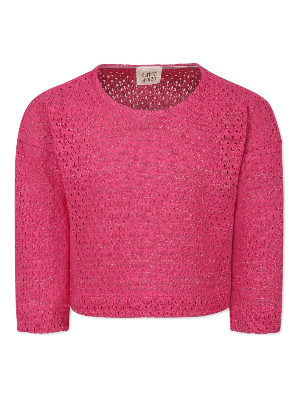 Ажурный топ Caffe' D'orzo, розовый 
Ажурный топ Caffe' D'orzo, розовый