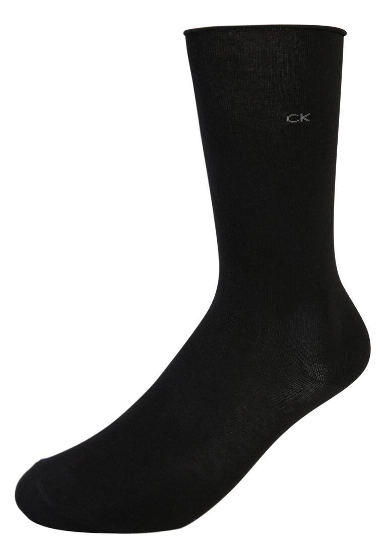 Носки Women Sock Roll Top 3 Pack Calvin Klein, серый 
Носки Women Sock Roll Top 3 Pack Calvin Klein, серый