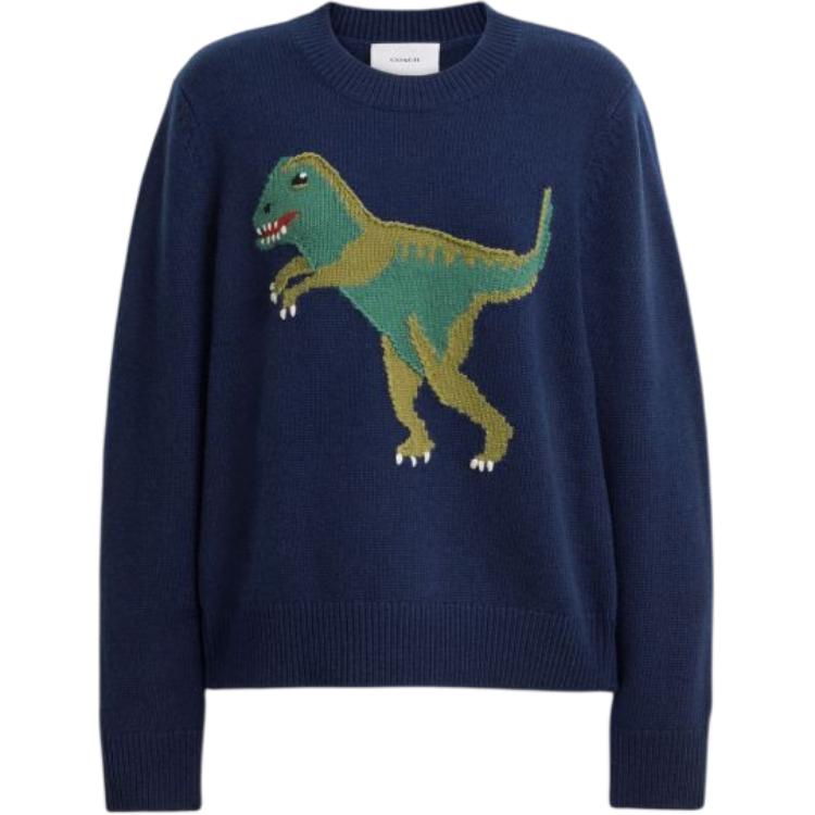 COACH Свитер женский морской синий
COACH Свитер женский морской синий