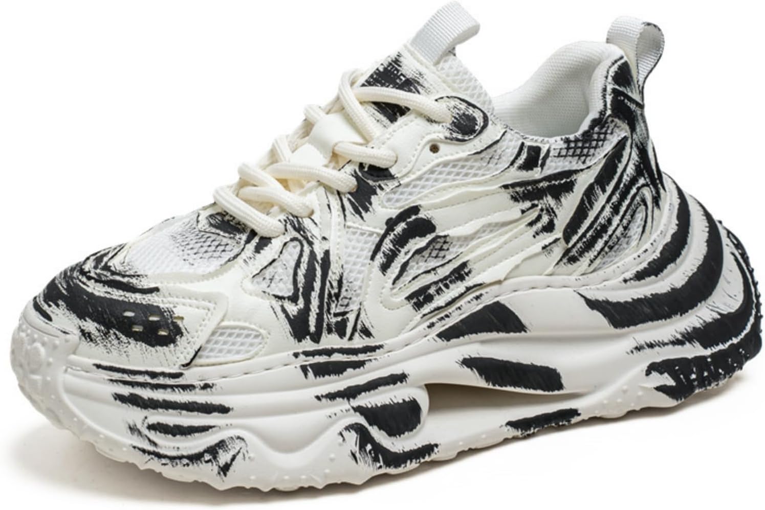 Модные дышащие кроссовки с сеткой и шнуровкой, массивной подошвой для мужчин, легкие, с нескользящей подошвой, с круглым носком, повседневные обувь для улицы, ходьбы и бега, спортивные кроссовки для пап Netehadi, белый
Модные дышащие кроссовки с сеткой и шнуровкой, массивной подошвой для мужчин, легкие, с нескользящей подошвой, с круглым носком, повседневные обувь для улицы, ходьбы и бега, спортивные кроссовки для пап Netehadi, белый