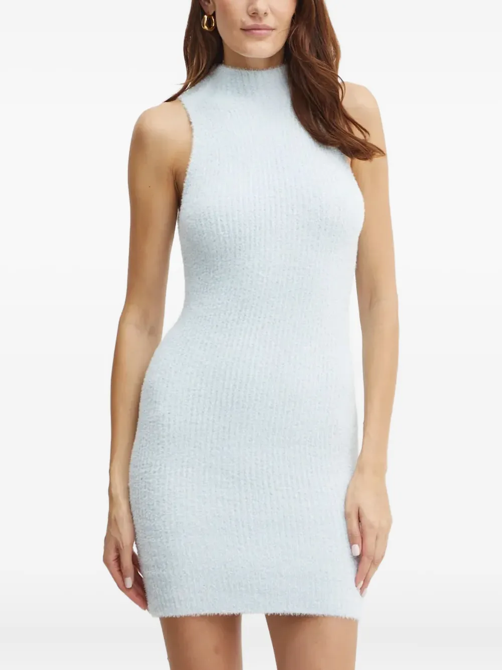 Платье мини с высоким воротником Guess Usa, синий
Платье мини с высоким воротником Guess Usa, синий