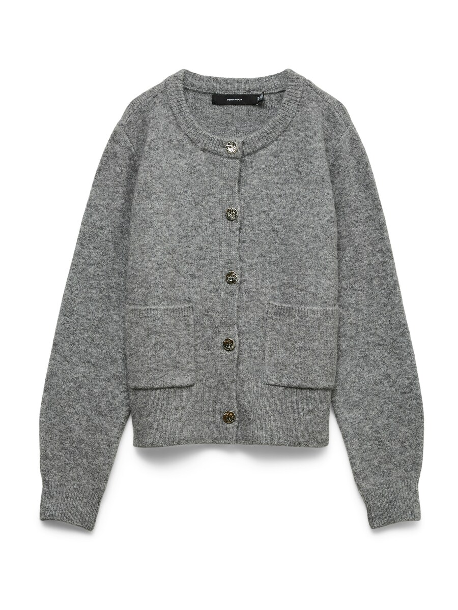 Вязаный кардиган VERO MODA VMNOVI, Mottled Grey
Вязаный кардиган VERO MODA VMNOVI, Mottled Grey