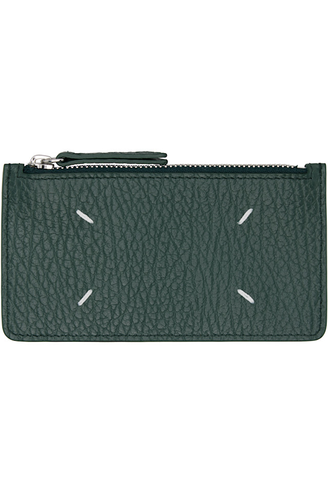 Maison Margiela Зеленый держатель для карт с четырьмя стежками
Maison Margiela Зеленый держатель для карт с четырьмя стежками