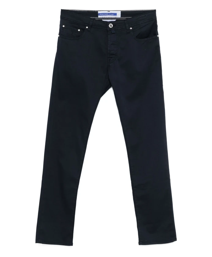 Брюки ручной работы из хлопка/лиоцелла Jacob Cohã«N, синий
Брюки ручной работы из хлопка/лиоцелла Jacob Cohã«N, синий