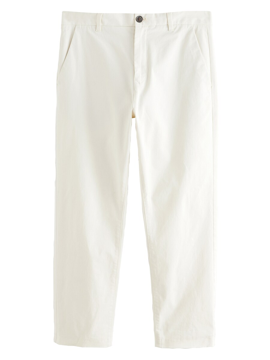 Обычные брюки-чинос Next, экрю 
Обычные брюки-чинос Next, экрю