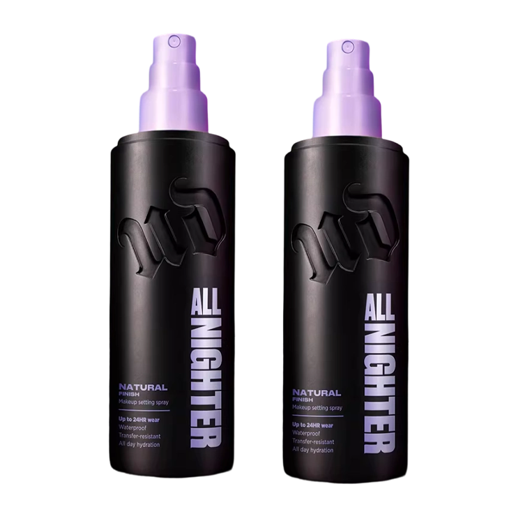 URBAN DECAY UD Purple Natural Makeup Setting Spray 2025 Christmas Collection Oil Control Hydrating 120ml
URBAN DECAY UD Purple Natural Makeup Setting Spray 2025 Christmas Collection Oil Control Hydrating 120ml