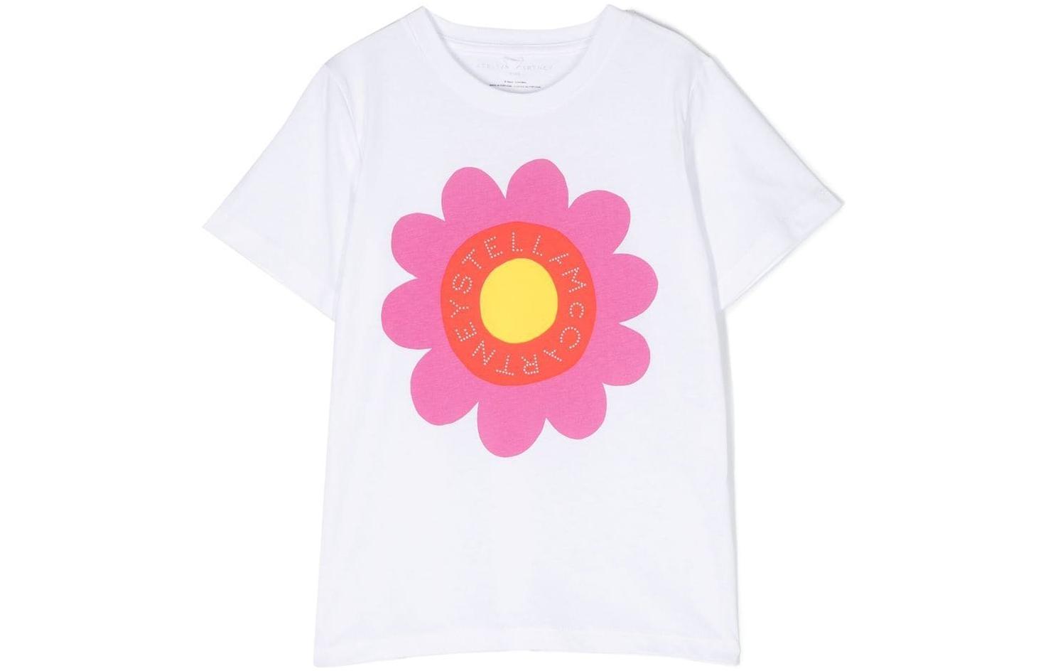 Детская футболка Stella McCartney, белая
Детская футболка Stella McCartney, белая