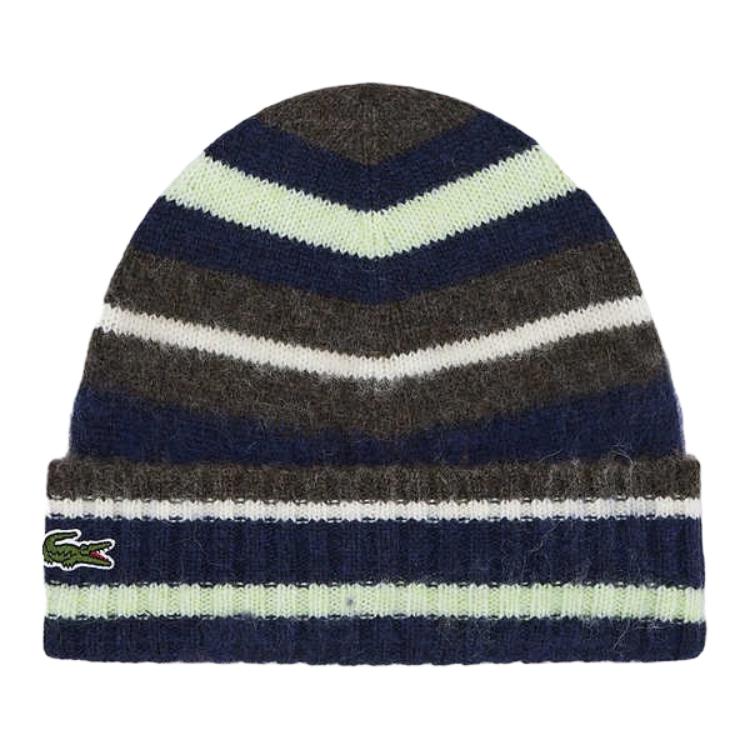 LACOSTE Шапка из щипаного альпака унисекс коричневый/белый/синий
LACOSTE Шапка из щипаного альпака унисекс коричневый/белый/синий