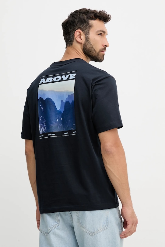 Хлопковая футболка te_move BOSS Orange, темно-синий
Хлопковая футболка te_move BOSS Orange, темно-синий