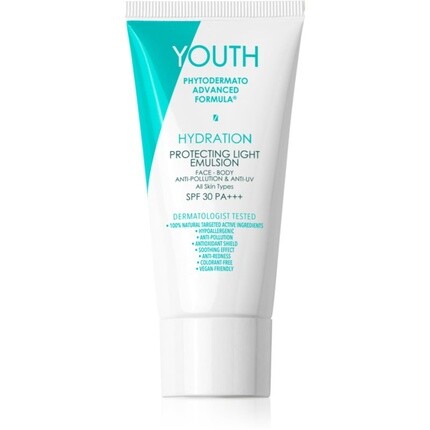МОЛОДОСТЬ Увлажняющая защитная легкая эмульсия SPF 30 50 мл Youth
МОЛОДОСТЬ Увлажняющая защитная легкая эмульсия SPF 30 50 мл Youth