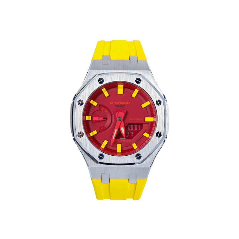 Унисекс часы CASIO с жидкокристаллическим/аналоговым двойным дисплеем, 48,5 мм, красные
Унисекс часы CASIO с жидкокристаллическим/аналоговым двойным дисплеем, 48,5 мм, красные