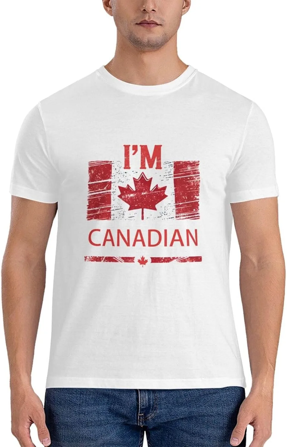 Футболка Cotton Casual I'm Canadian Proud That I'm from Canada WXENAIEDK
Футболка Cotton Casual I'm Canadian Proud That I'm from Canada WXENAIEDK