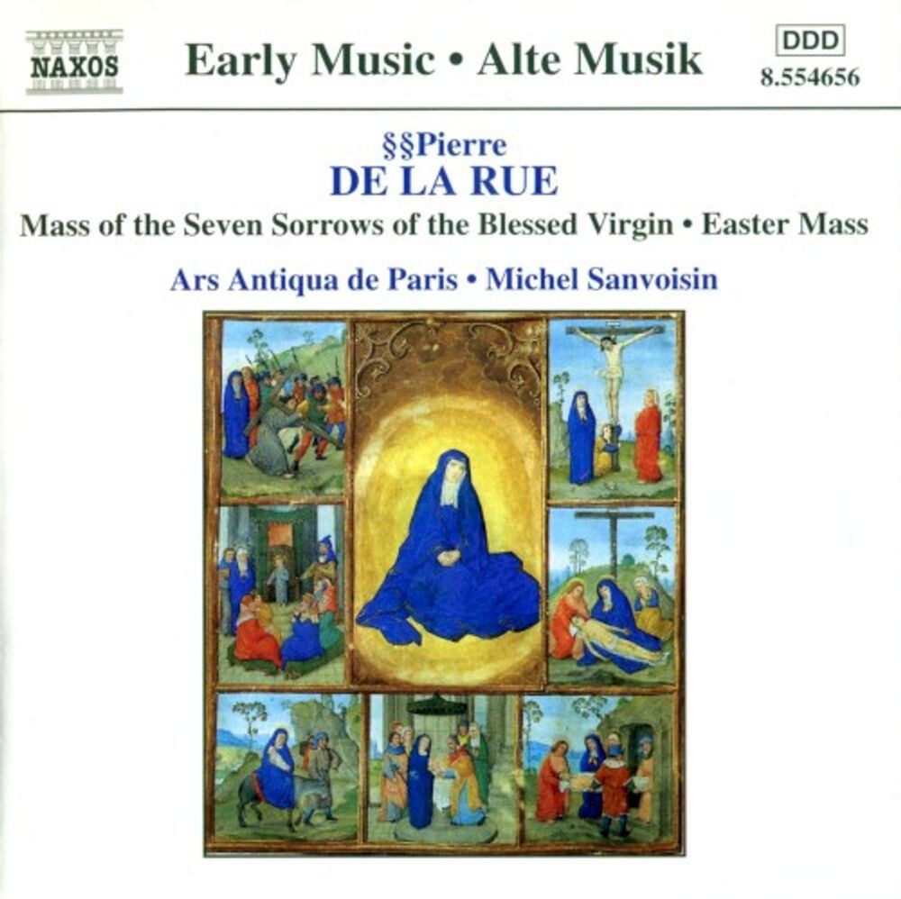Диск CD Mass Of The Seven Sorrows Of The Blessed Virgin / Easter Mass - Pierre de la Rue, Michel Sanvoisin, Ars Antiqua de Paris
Диск CD Mass Of The Seven Sorrows Of The Blessed Virgin / Easter Mass - Pierre de la Rue, Michel Sanvoisin, Ars Antiqua de Paris