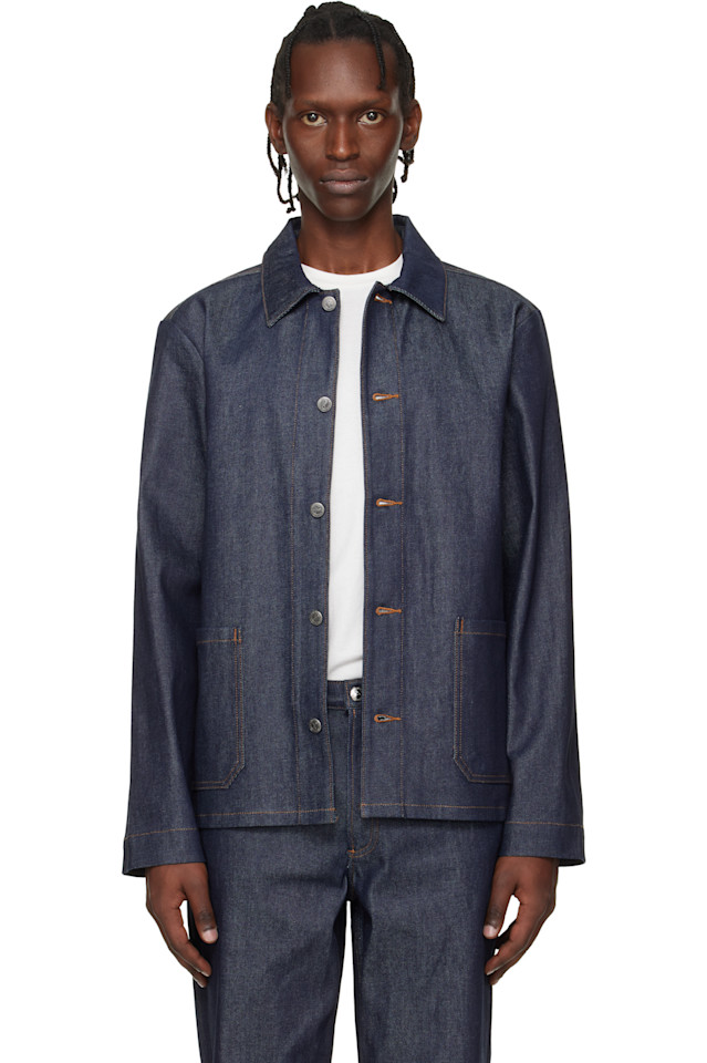 Джинсовая куртка Kerlouan A.P.C., индиго
Джинсовая куртка Kerlouan A.P.C., индиго