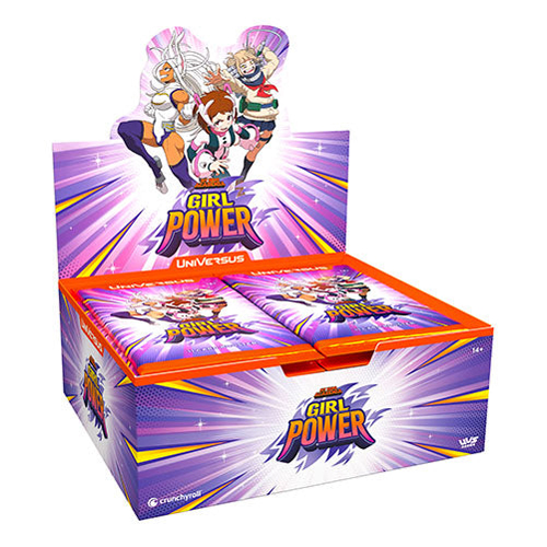 Карточная игра My Hero Academia Ccg: Girl Power Booster Box (Uvs)
Карточная игра My Hero Academia Ccg: Girl Power Booster Box (Uvs)