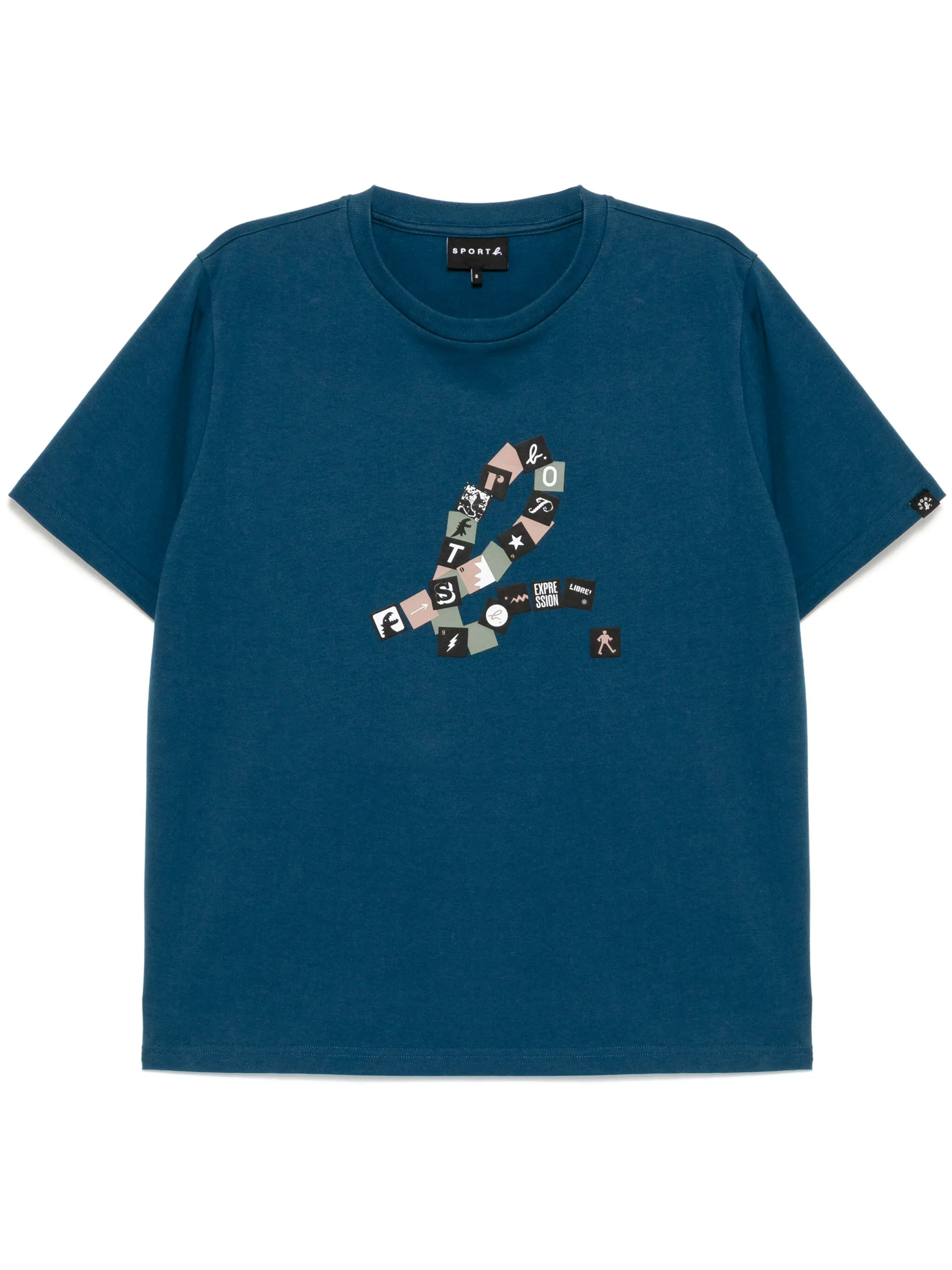 Футболка с логотипом Sport B. By Agnès B., синий
Футболка с логотипом Sport B. By Agnès B., синий