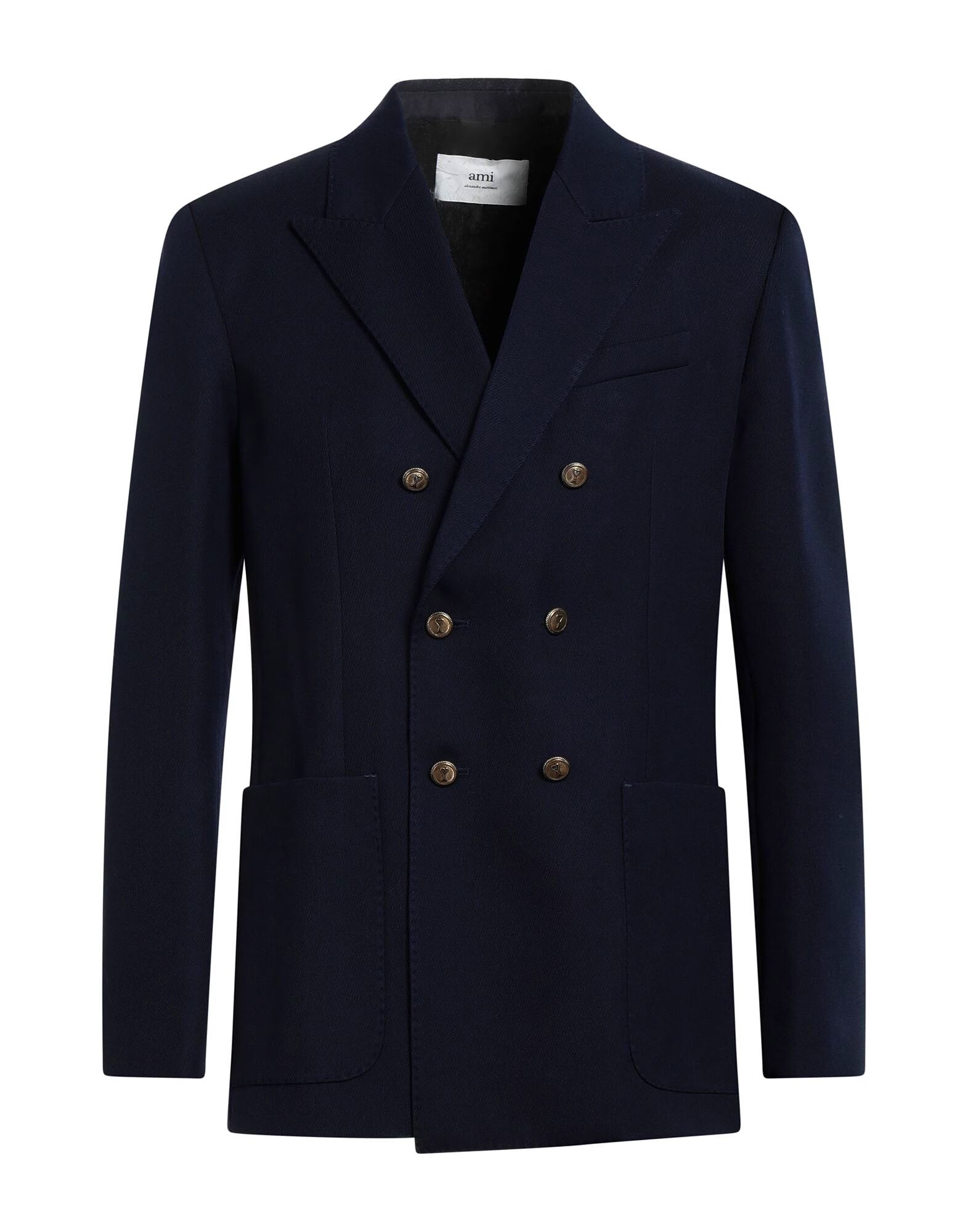 Блейзер Ami Alexandre Mattiussi, темно-синий
Блейзер Ami Alexandre Mattiussi, темно-синий