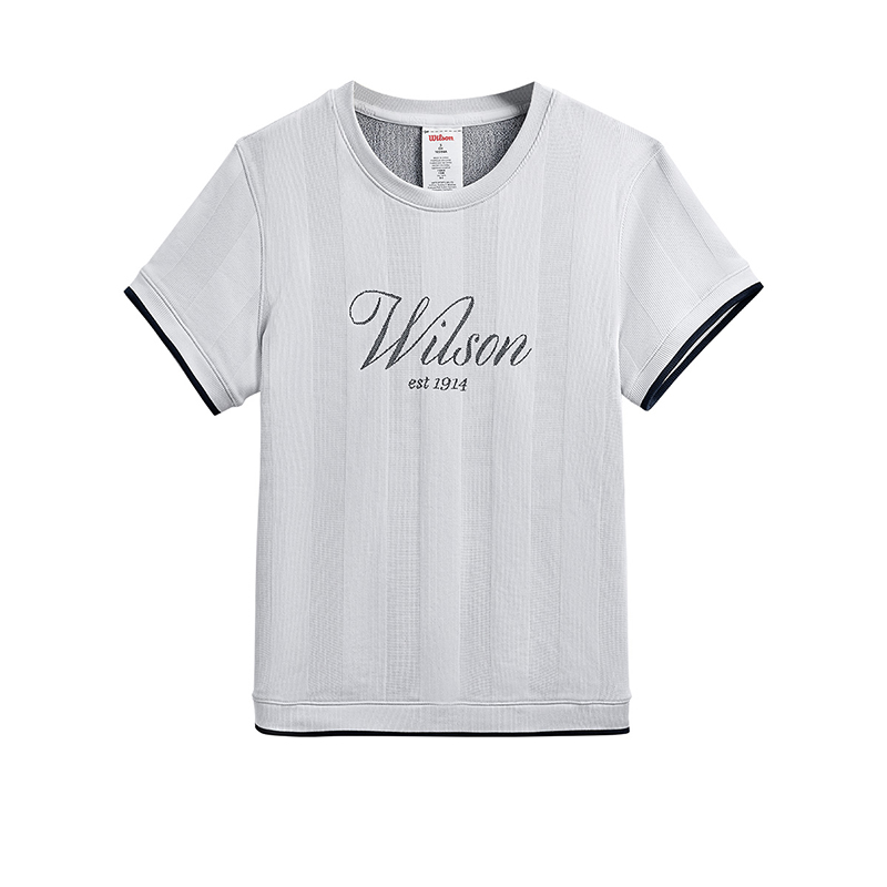 Футболка женская Wilson, ярко-белая
Футболка женская Wilson, ярко-белая