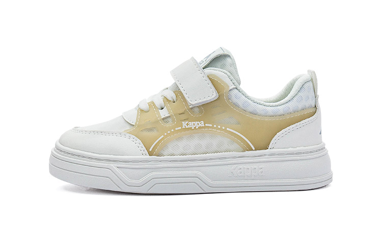 Дышащие и легкие низкие детские кроссовки для скейтбординга KAPPA KIDS, экрю 
Дышащие и легкие низкие детские кроссовки для скейтбординга KAPPA KIDS, экрю