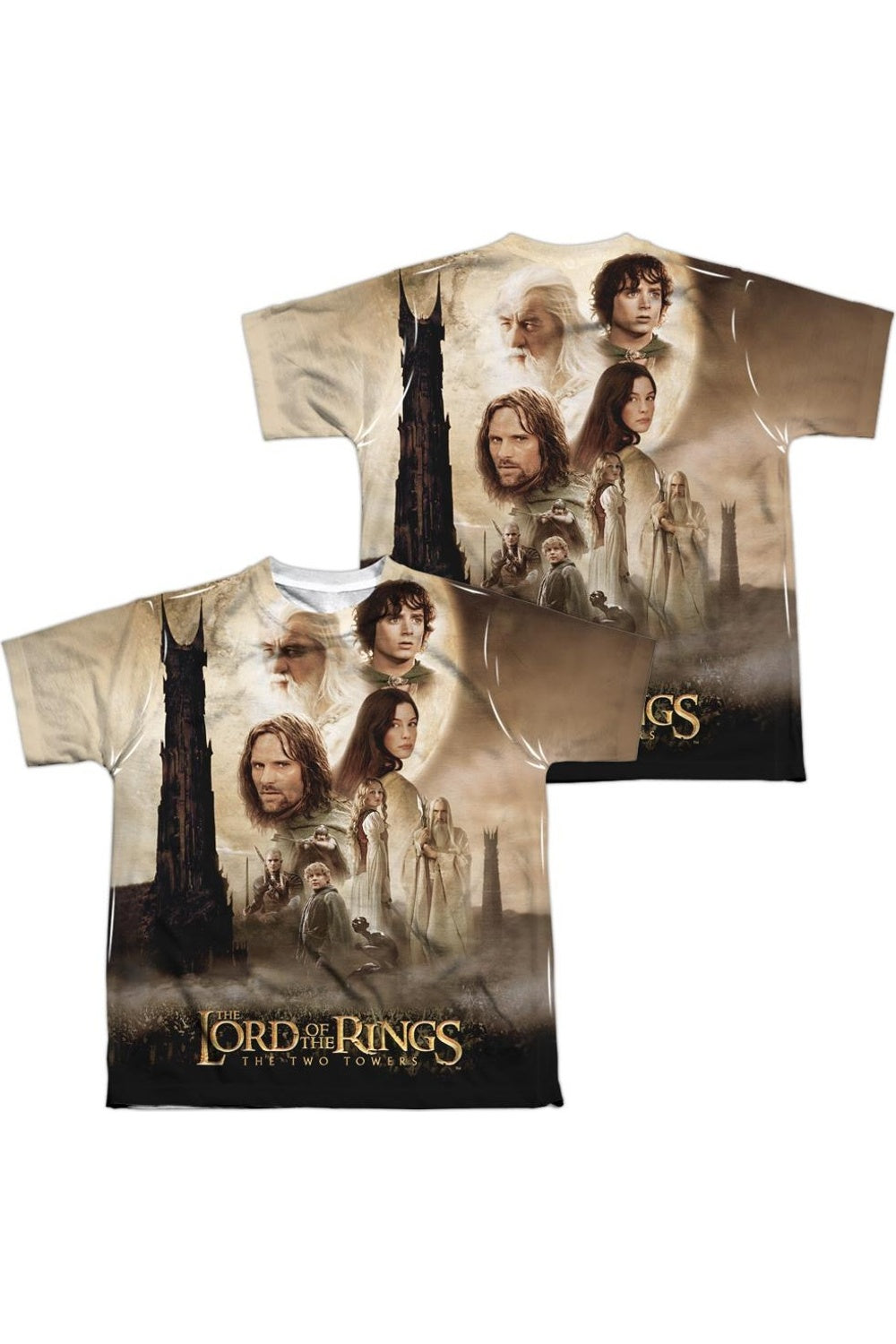 Футболка молодежная с коротким рукавом "Властелин Колец: Башни" (двусторонний принт) Gildan, белый
Футболка молодежная с коротким рукавом "Властелин Колец: Башни" (двусторонний принт) Gildan, белый