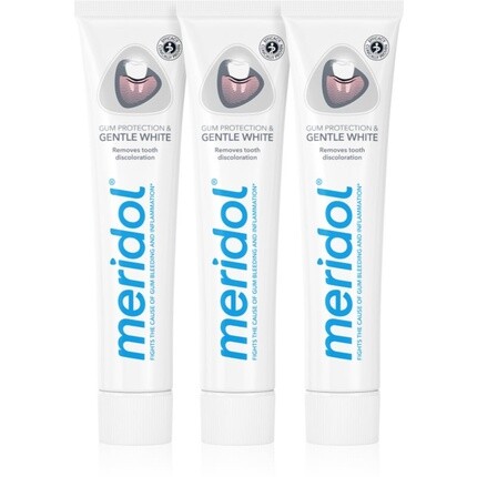 Gentle White Tripack Toothpaste 3 шт - Зубная паста с отбеливающим эффектом
Gentle White Tripack Toothpaste 3 шт - Зубная паста с отбеливающим эффектом