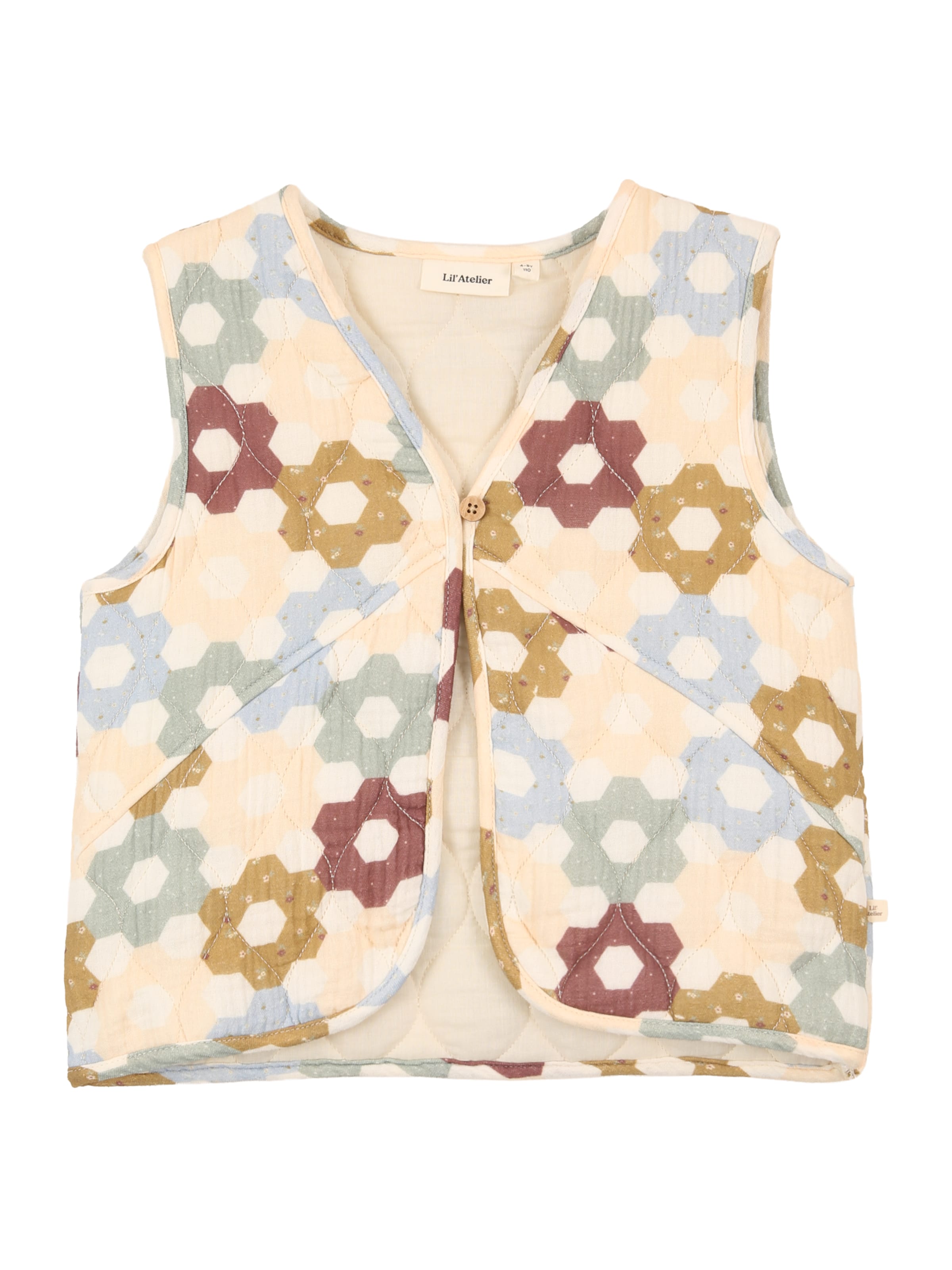 Lil'Atelier Жилет 'NMFTALIA' в цвете беж, крем
Lil'Atelier Жилет 'NMFTALIA' в цвете беж, крем