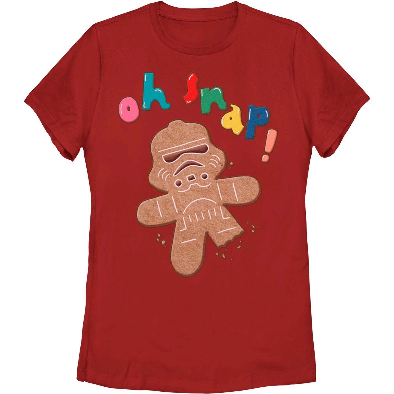 Штурмовик из «Звездных войн» для юниоров Oh Snap! Футболка с рисунком имбирного пряника Star Wars, красный
Штурмовик из «Звездных войн» для юниоров Oh Snap! Футболка с рисунком имбирного пряника Star Wars, красный