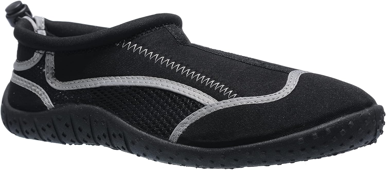 Мужские кроссовки с сеткой Wet/Dry - водонепроницаемые обувь для улицы и дома, для пляжа, походов и спорта Rocsoc, черный/серый
Мужские кроссовки с сеткой Wet/Dry - водонепроницаемые обувь для улицы и дома, для пляжа, походов и спорта Rocsoc, черный/серый